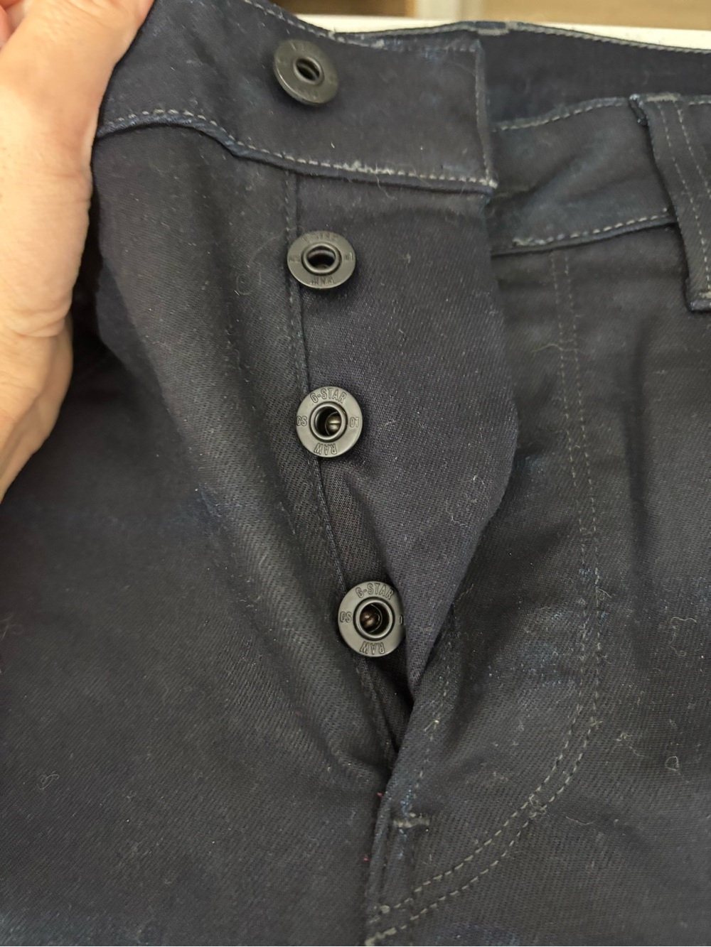 G-Star 3301 Slim Jeans in Dark Indigo - Picture 4 of 7